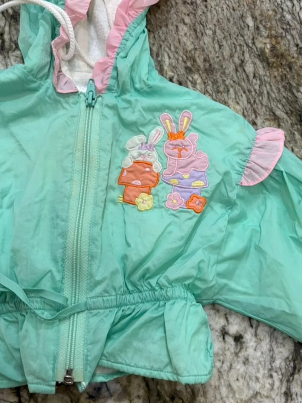 Vintage Kid's Windbreaker Jacket Size 18 Months